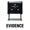 Evidence Self Inking Rubber Stamp (Black Ink) - Large 2