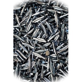 New Pack of (200) Flat Head 1/4 x 1-1/2 Split Drive Anchors Concrete Nail-in Hammer-in Multi-Purpose Comprehensive Hardware Fastener Assortment Kit MoPNEM02687