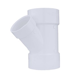 CHARLOTTE PIPE 6 x 6 x 4 DWV WYE REDUCING DWV (Drain, Waste and Vent) (1 Unit Piece)