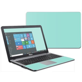 MightySkins Skin Compatible with Asus VivoBook X540SA X540LA 15.6" wrap Cover Sticker Skins Solid Seafoam