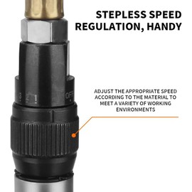 CEPILLO Air Micro Die Grinder Kit, Pneumatic Engraving Pen for Glass, Ceramics & Metal, Mini Pencil Grinder with Cutting & Polishing Accessories, Precision Scribe Tool for DIY & Professional Use