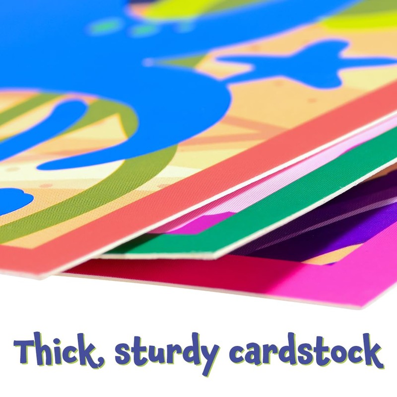 READY 2 LEARN Magic Scratch Paper - Sea Life -