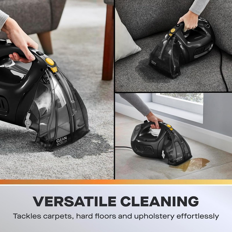 Cleanedition Portable Carpet Cleaner, Handheld Upholstery Spot Cleaner