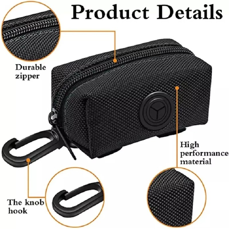 PawComfort Dog Poop Bag Dispenser – Secure Leash Attachment Clip