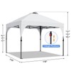 Oneofics Pop Up Canopy, 10x10 FT Instant Outdoor Canopy Tent