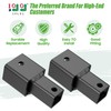 10L0L Golf Cart Shock Extenders - Heavy Duty Rear Shock