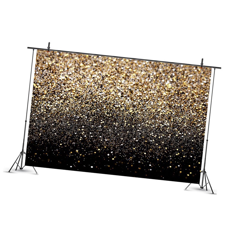 Vinyl Background Cloth Gradient Sequin Light Spot Collapsible Backdrop for