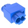 AUPROTEC 50 x Cable Junction Connectors 0.75-2.5 mm² Blue Tin-Plated