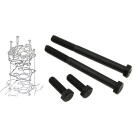 Inline Tube (F-5-3) Quadrajet Carburetor to Intake Manifold Bolts Compatible with 1964-79 GM Models with Quadrajet