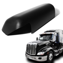 Door Mirror Black Cover fit for 2013-2022 Peterbilt 579 Truck Left Driver Side