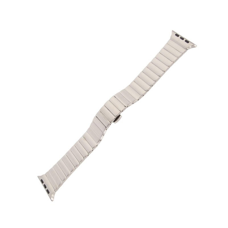 Correa de Reloj de Acero Inoxidable de 49 Mm, Correa