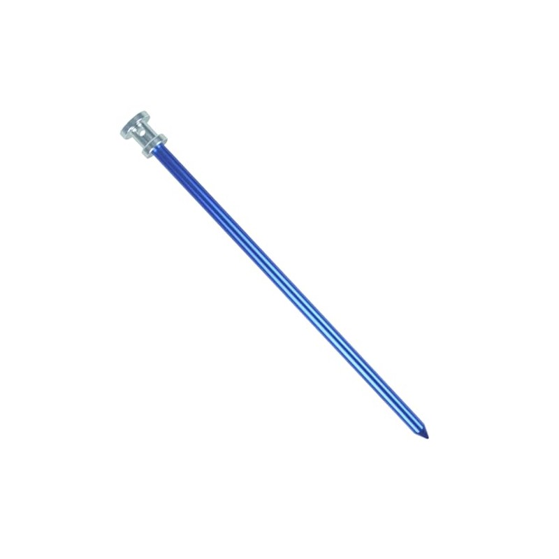 Lomo Aluminium Tent Peg Stakes - Blue 23cm 6 pack