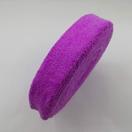 Phalatina Thick Cotton Grip Tape Towel with 32.8 ft (10 m) Badminton End Tape Included, Can be Used for Tennis and Squash (Purple)
