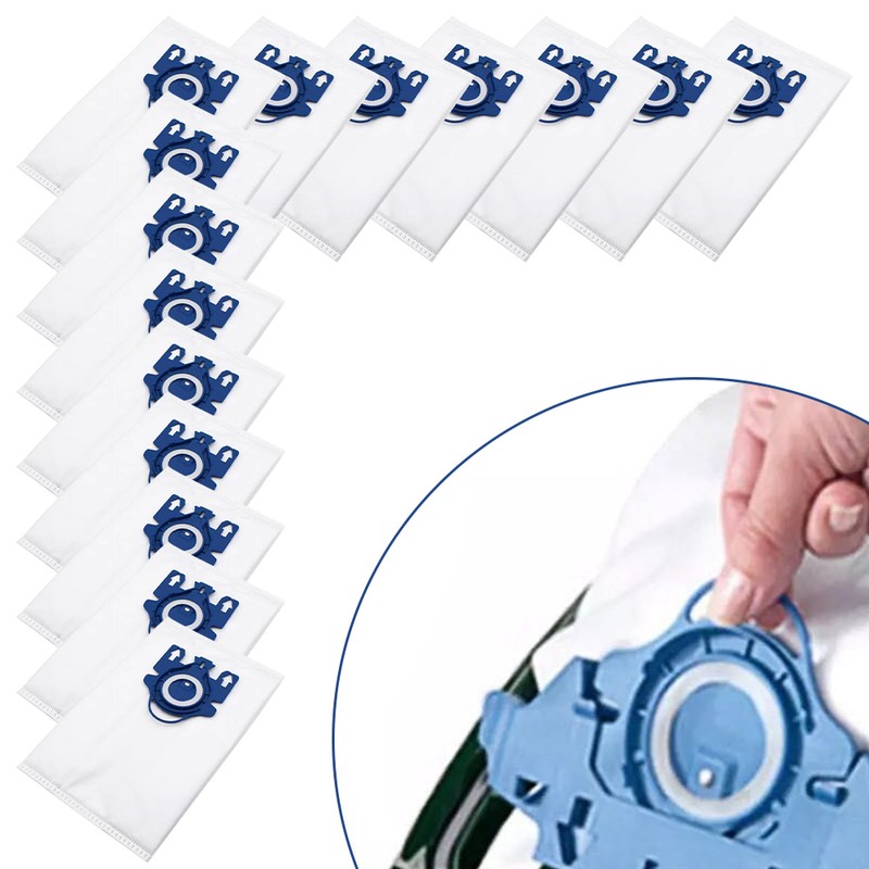 15 Pack Replacement Vacuum Bags Effective Dust Filtration Compatible with