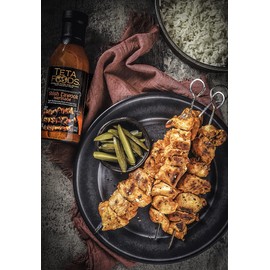 Teta Foods Assorted Selection of Middle Eastern Dressings and Marinades (2 Fattoush 1 Tawook)