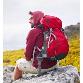 QWB TUMAAOTU Inverted Umbrella with Carabiner Handle, Wind Proof Umbrellas For Rain, 46 Inch Portable Reverse Folding Umbrella, Car Umbrella for Women Men, 10 Ribs (grey)