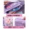 HAPVITAL Large Capacity Pencil Case, Pen Case, Cats, Girls, Elementary