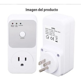 Protector De Voltaje De 120v Para Refrigeradores Y Congelado Blanco