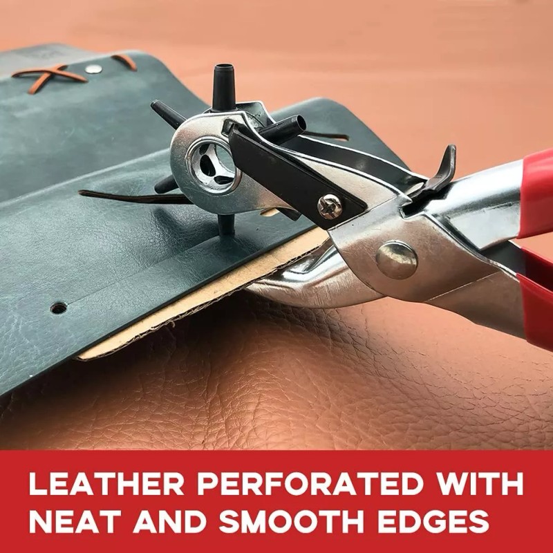Unbranded Leather Hole Punch Set for Belts, Watch Bands, Straps,