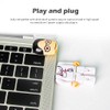 Novelty USB Flash Drive 64GB, LEIZHAN Doctor Robot Toy Character