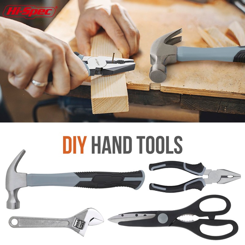 Hi-Spec 54pc General Household Tool Set – Home & Garage