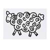 'Sheep' Temporary Tattoo - Water Resistant, Skin-Safe, Non-Toxic Transfer (TO00018066)