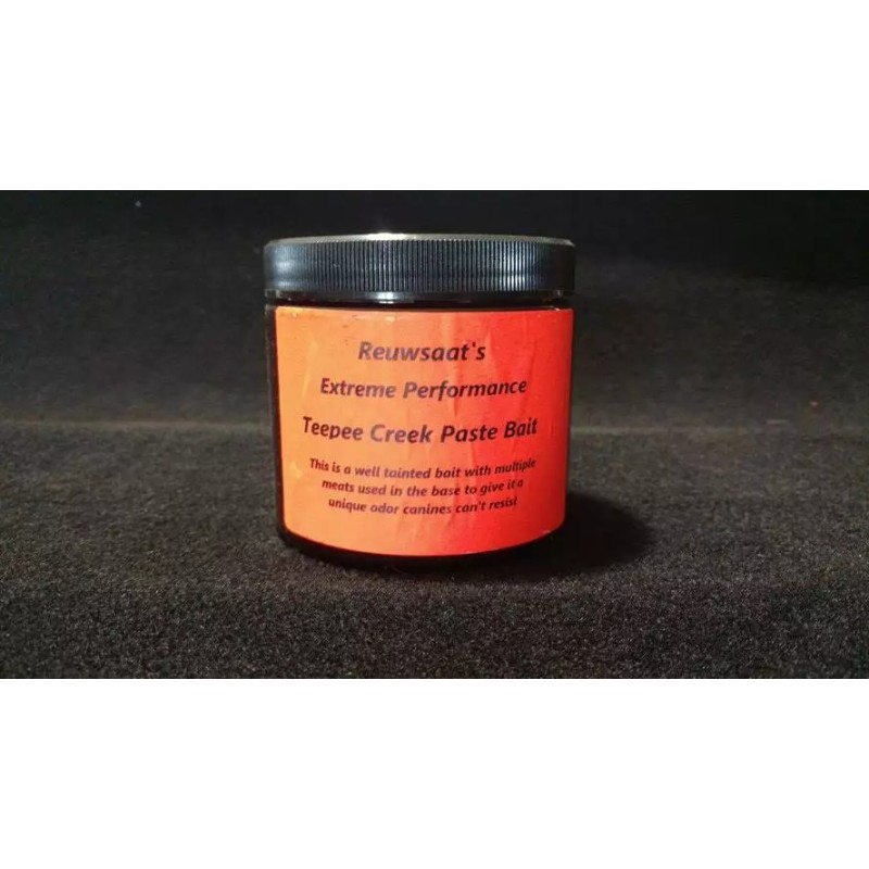 LEE REUWSAAT 16 oz Reuwsaat's TEEPEE CREEK PASTE Bait, trap