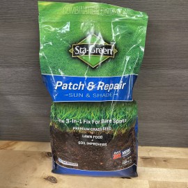 STA-GREEN Patch & Repair Sun & Shade Premium Grass Seed 10lb New
