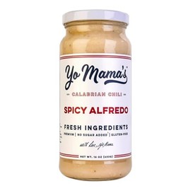 YO MAMAS Salsa Spicy Calabrian Alfredo 453GR