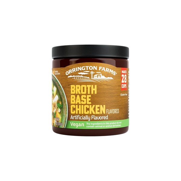 Orrington Farms Vegan Chicken Flavored Broth Base, Bring Flavor to