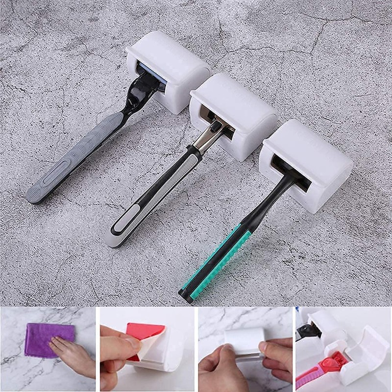 DKAOVH Manual Razor Case & Shaver Holder,Portable Travel Razor Case