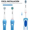 Cabezales de Repuesto para Oral B, 16 Unidades, Cerdas Extra