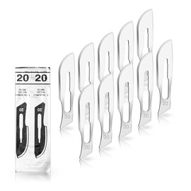 May Carbon Steel Surgical Scalpel Blades no.20 - pack of 10 blades