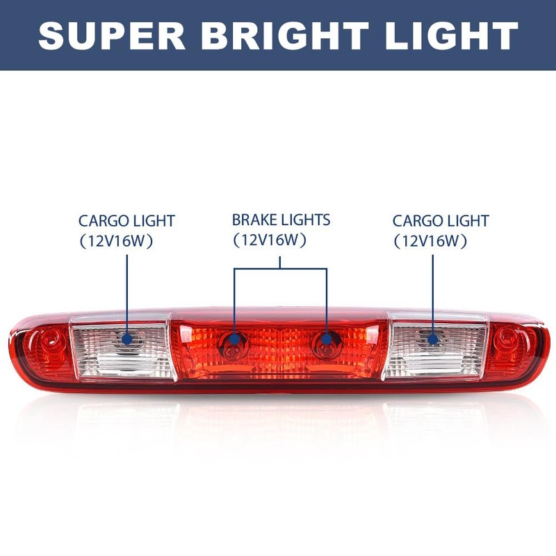 PIT66 Third Brake Light 3rd Cargo Lamp High Mount Stop