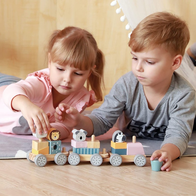 The Original Toy Company PolarB TYPR44015 Tumbled Train 0