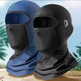 Cooling Golf Cycling UV Protection Summer Mask Cool Mesh Mask ZO Gray