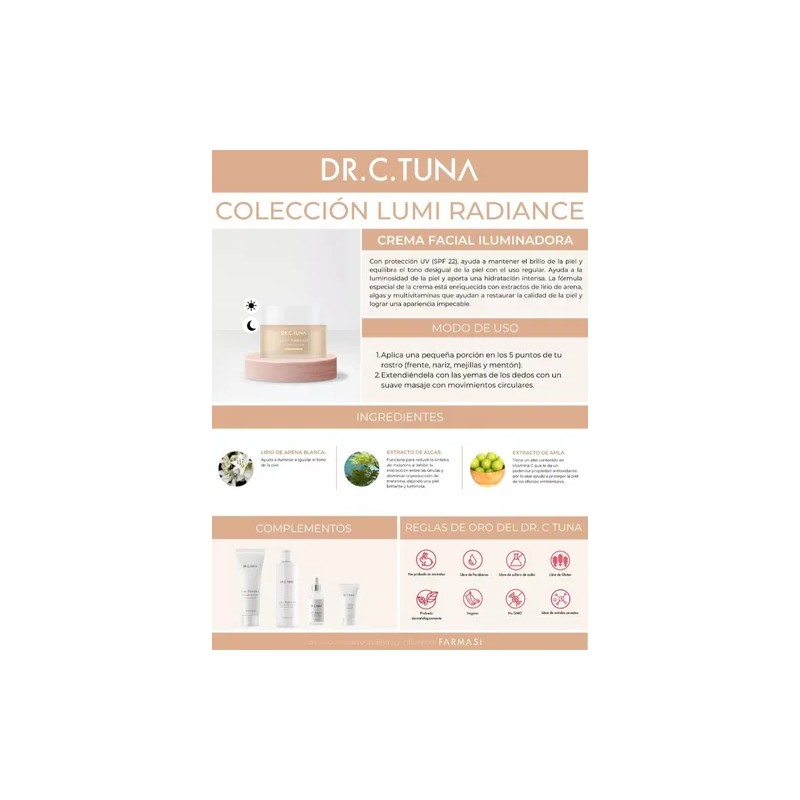 Set Lumi Radiance – Tratamiento Iluminador de Rostro Completo Dr.