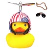 ACEDOAMARE Duck Bike Bell, Cute Rubber Yellow Duck Bicycle Accessories