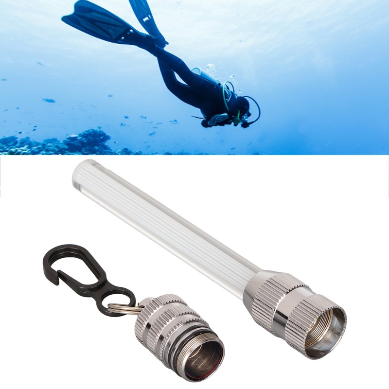 Diving LED Light Underwater Waterproof LED Dive Flashlight Warning Torch