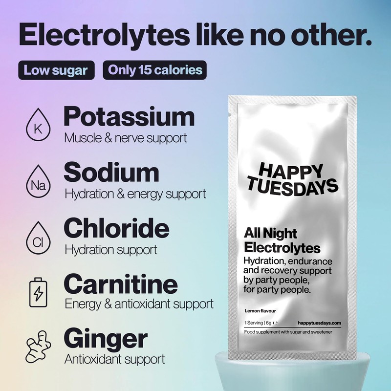 Happy Tuesdays Recovery Bundle | Festivals, Parties, Raves, Summer Holidays,