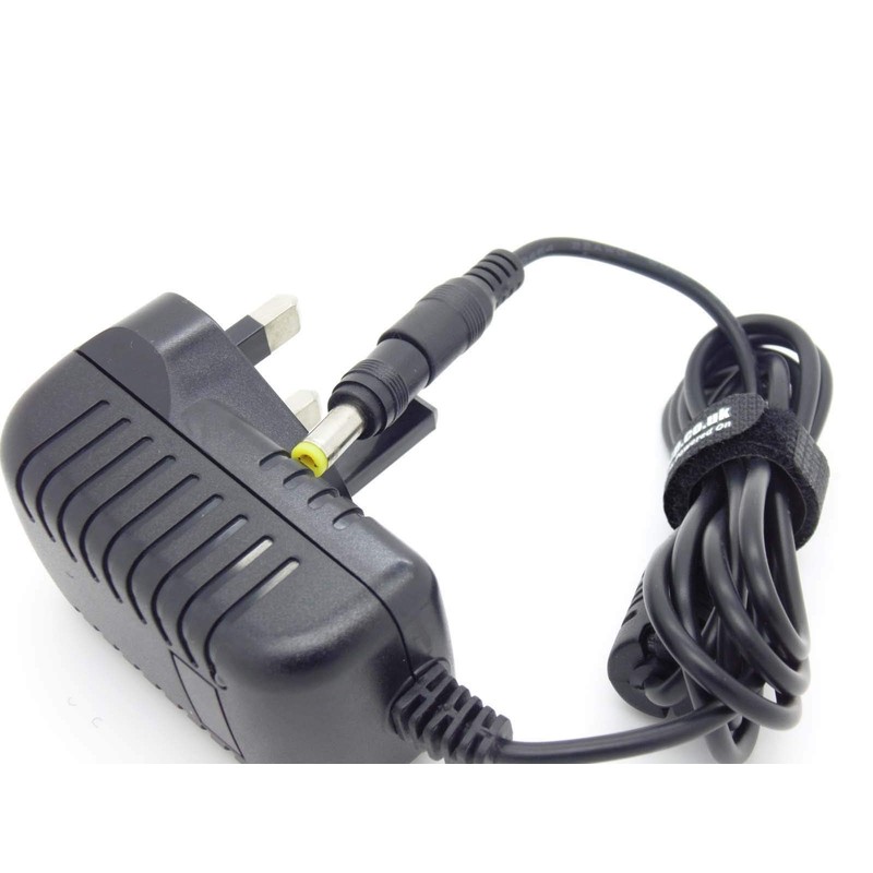 Replacement UK DC9 Volt 9 Volt 500mA Switching Adapter For