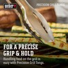 Weber Precision Grill Tongs, 18 inch, Stainless Steel