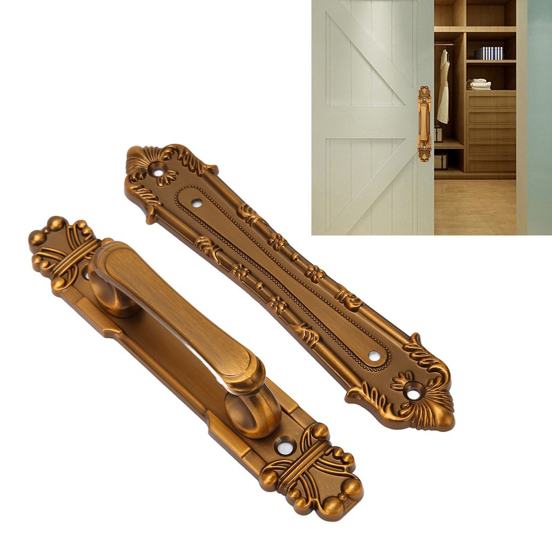 Sliding Barn Door Handles Large Rustic Dual Side Design for
