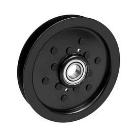 Flat Idler Pulley Fit for Ariens John Deere 737 757 777 797 1585 1570 1580 Z820A Z910A Series, Lawn Mower Idler Pulley Replace TCA17524 3838021
