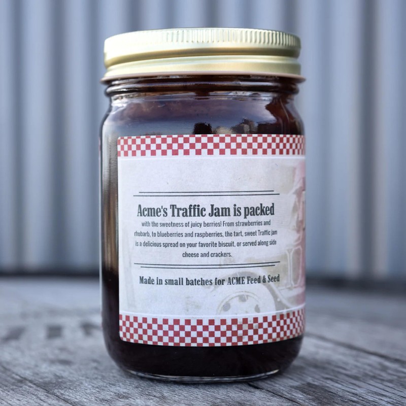 Acme Feed & Seed Traffic Jam, Mixed Berry Jam 16oz.