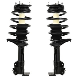 AUTOSAVER88 Front Complete Struts Shocks Assembly Compatible with 2006-2011 Hyundai Accent, 2006-2011 KIA Rio 5