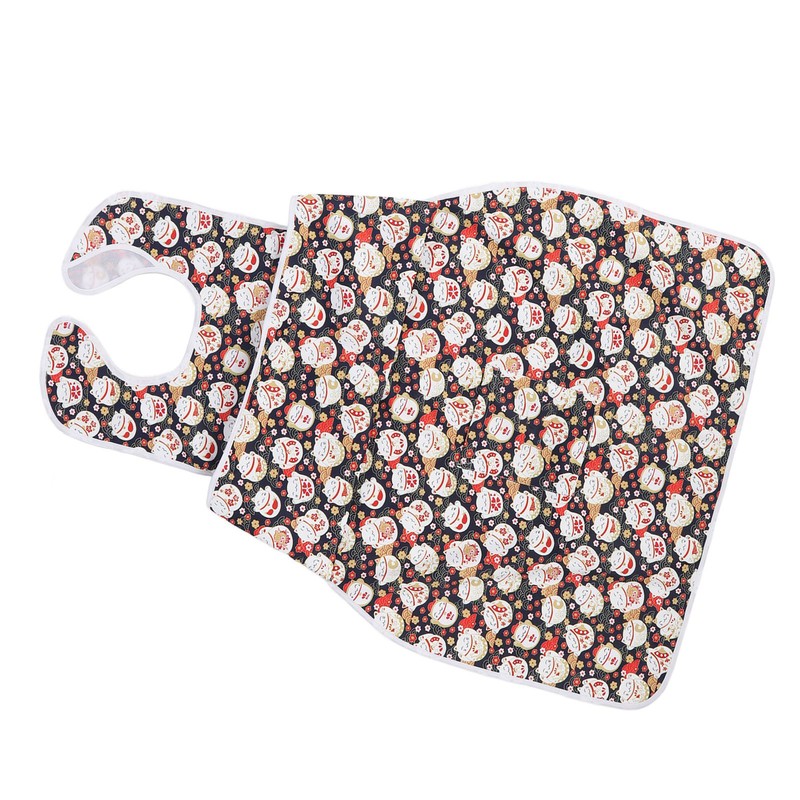 Adult Bib for Elderly Washable Bib Reusable Waterproof Clothing Protector