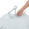 Towa Sangyo Latterior Laundry Hanger, Smart Grip Hanger, Blue &