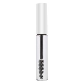 Tubo de rímel vacío con inserto de goma, 5 colores, tubo de delineador de ojos transparente de 10 ml con varita para pestañas, aceite de ricino, botella vacía para contenedor