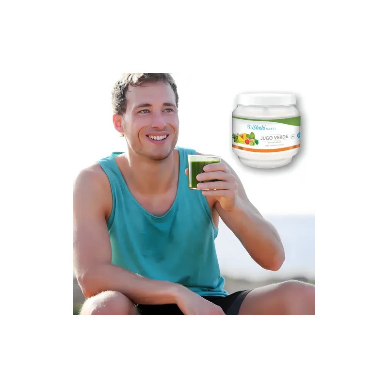 Jugo Verde Con Hierro + Fibra + Detox Sheló Nabel